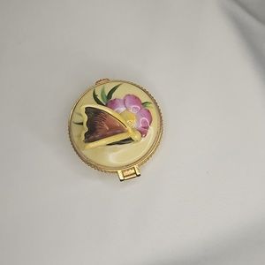Butterfly trinket box